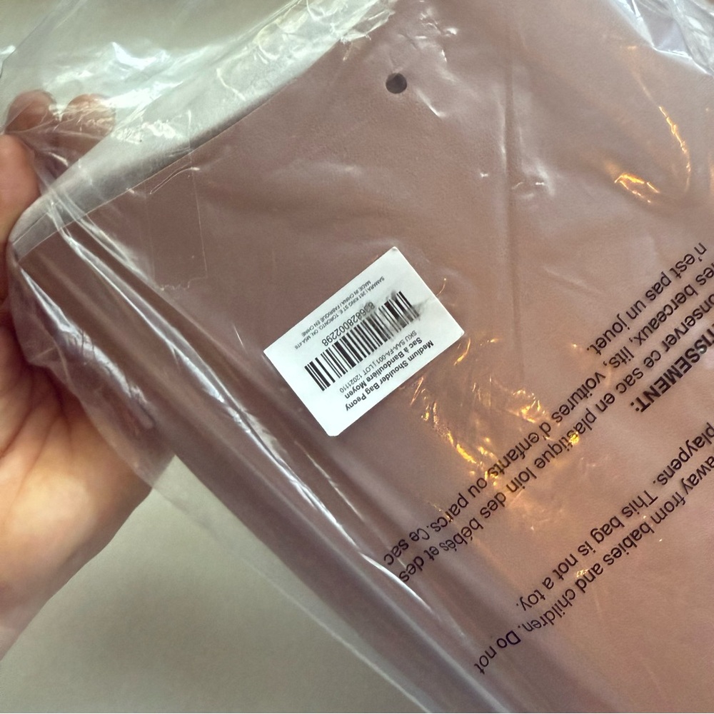 Samara Shoulder & Crossbody Bag Adjustable Strap Peony Pink Lightweight Purse - Picture 13 of 13